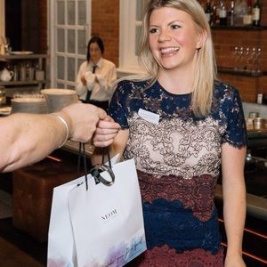 Sandro classic lace dress size 1